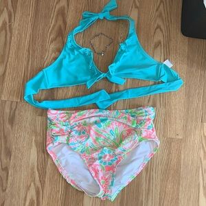 High waist bikini set!